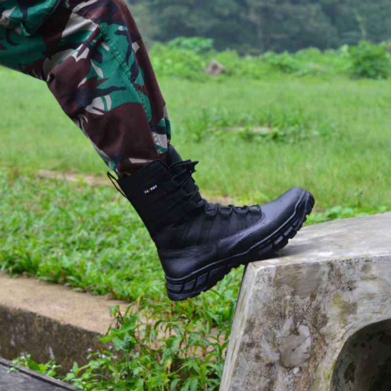 SEPATU PDL NINJA WEBA TXARMY BAHAN KULIT SAPI ASLI SEPATU PDL DINAS LAPANGAN TNI POLRI SECURITY SATPAM SEPATU BOOTS PRIA WANITA