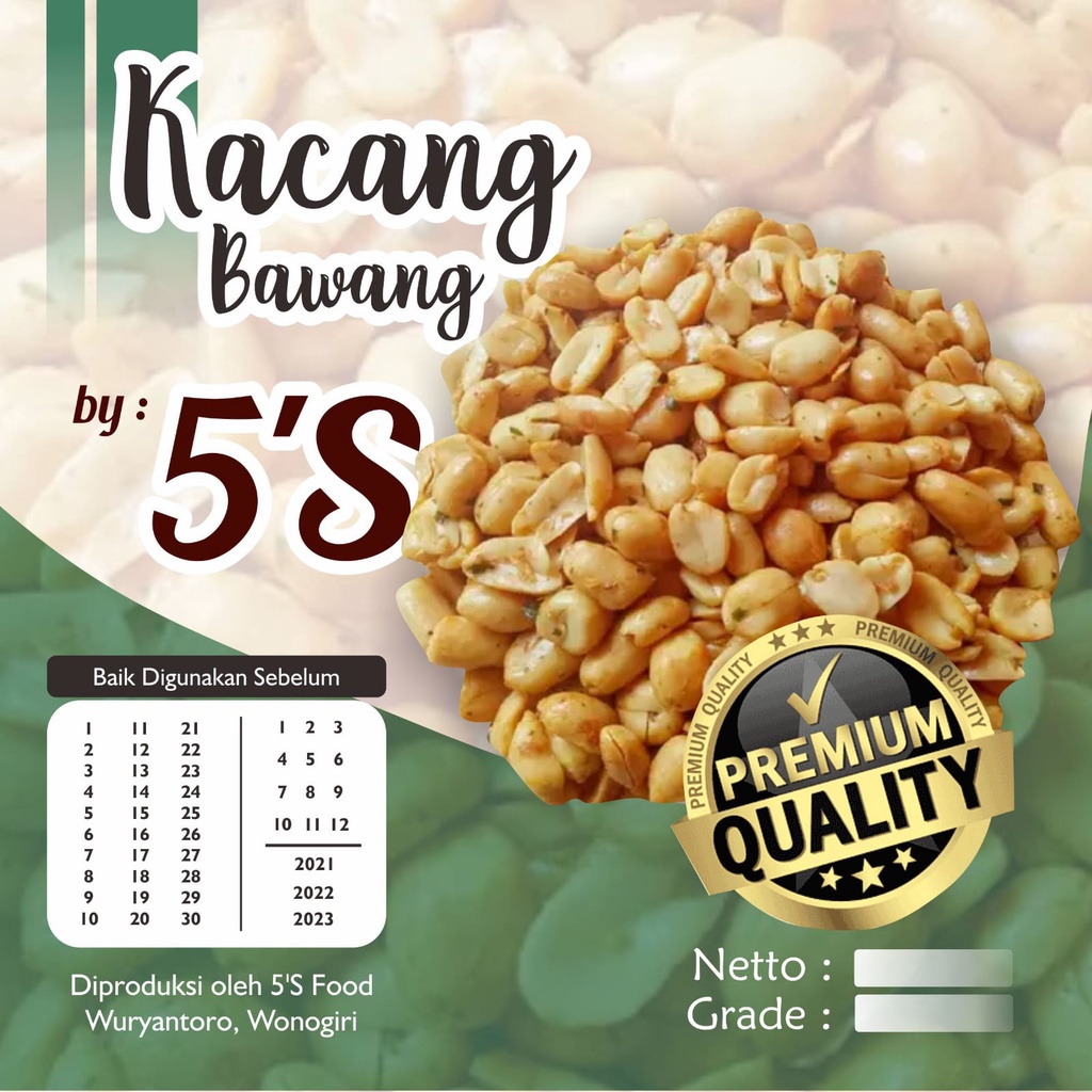 

TERMURAH ! KACANG BAWANG 500Gr