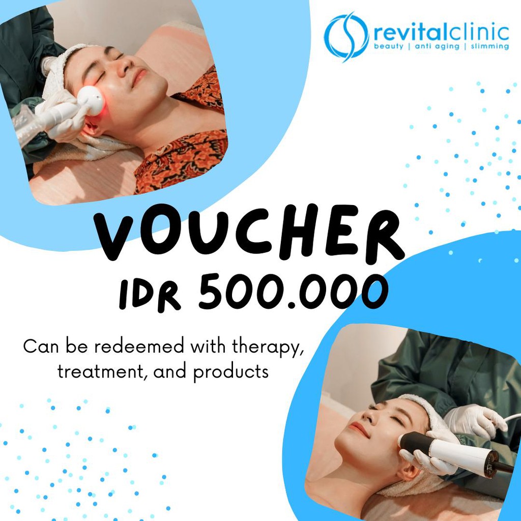 Voucher IDR 500.000 (can be redeemed with therapy