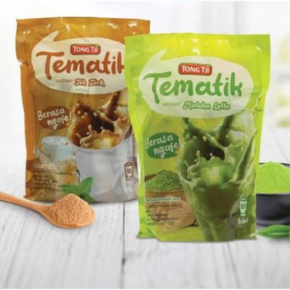 

Tong Tji Tematik Pouch 1 Pack = 10 Sachet - Matcha Latte