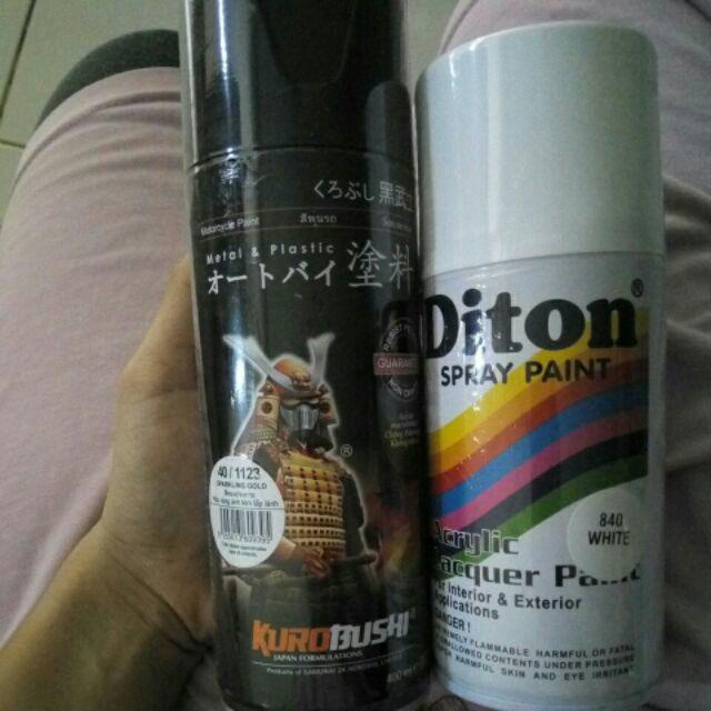 Pilox Diton 300ml Warna Standar (bukan Crom Dan Anti Panas)
