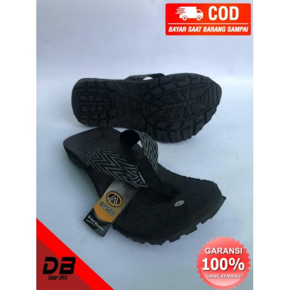 SANDAL GUNUNG SANDAL OUTDOOR SANDAL ADVENTURE COMET JEPIT SLOP  MERK EDGER