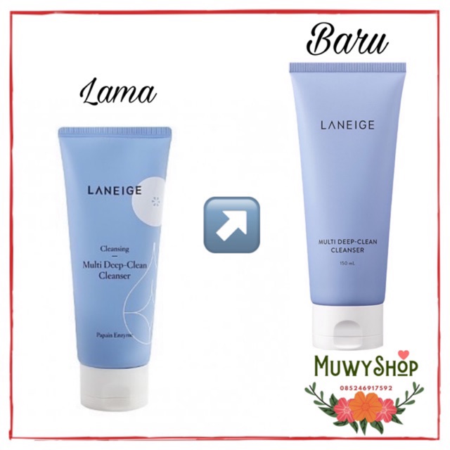 harga laneige multi deep clean cleanser