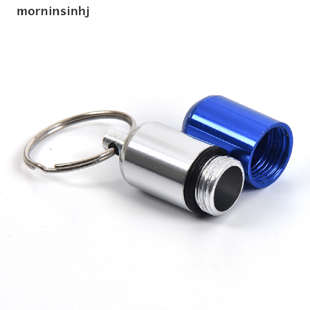 Mornin Botol Kontainer Obat Pil Bahan Aluminum Anti Air