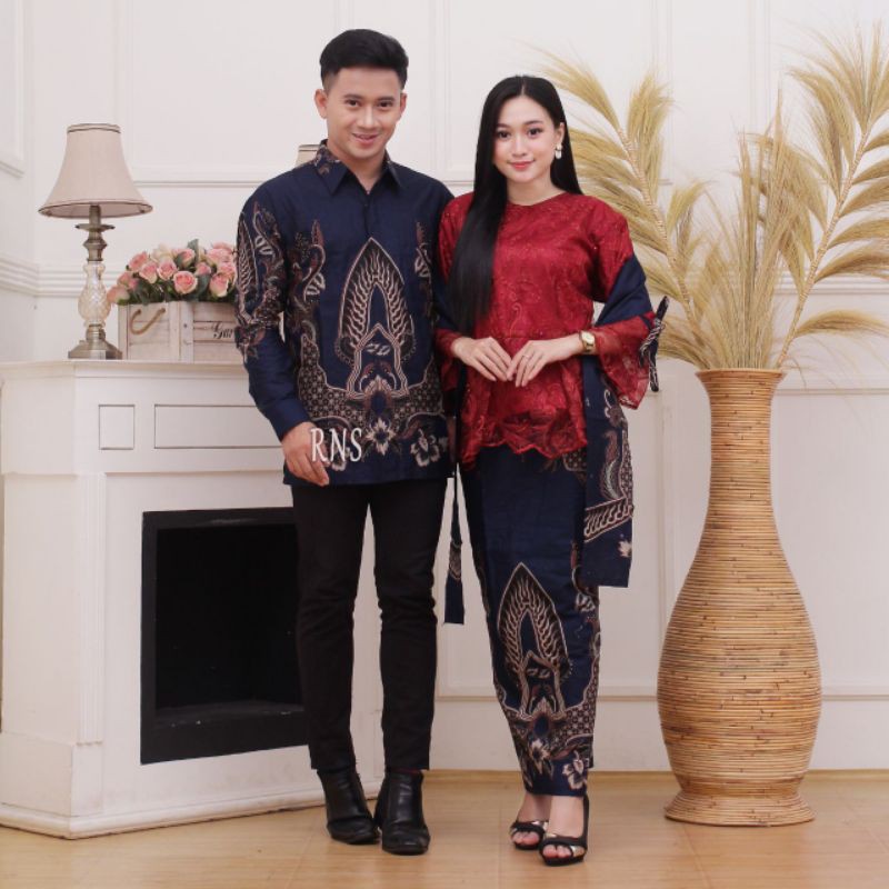 Maura Couple - Sania Ruffle Batik Couple ori Ndoro jowi DNT Garansi Termurah Shopee - Couple Aulia