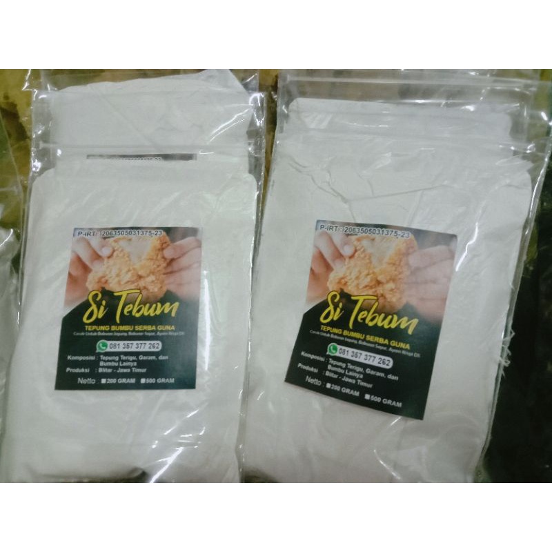 

Si teBum, tepung bumbu serbaguna