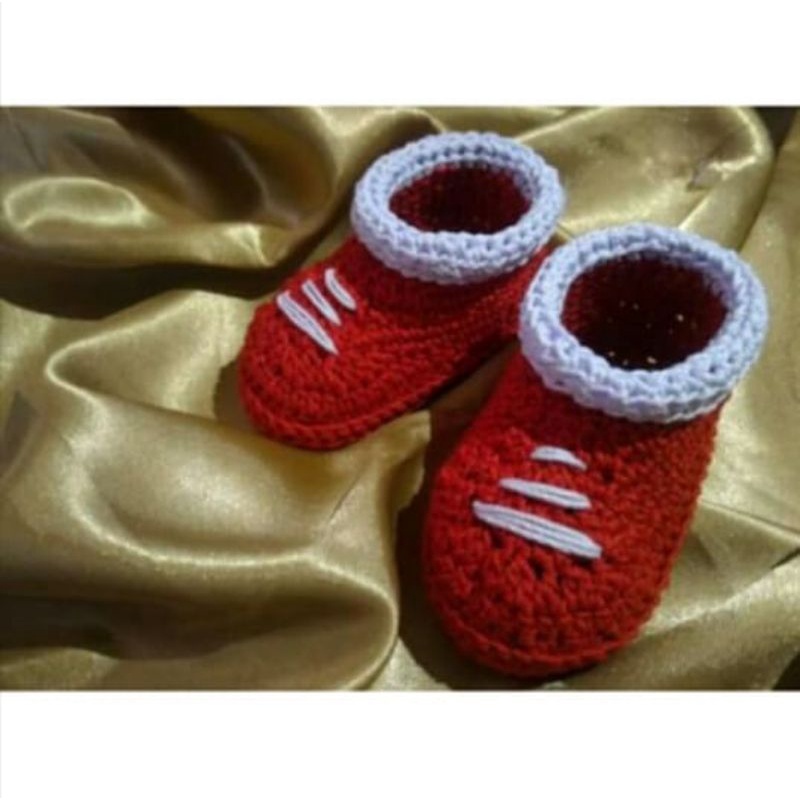 Sepatu rajut bayi / sepatu bayi / sepatu rajut / sepatu prewalker