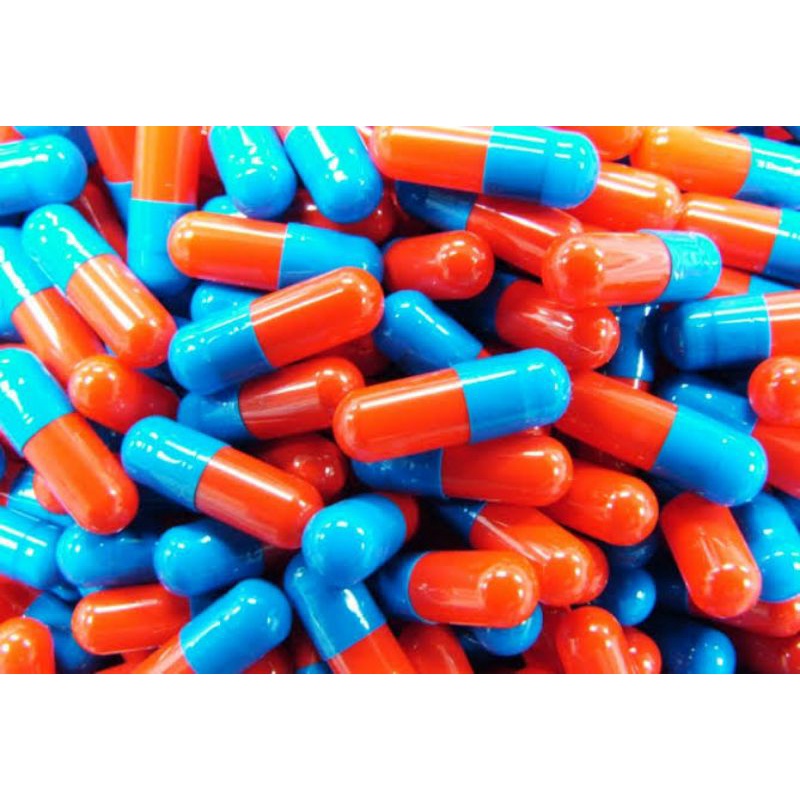 Cangkang Kapsul Kosong No 0, 00, 1, 2, 3 (100 kapsul) Brataco Halal