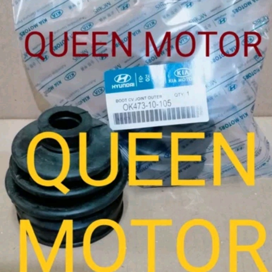 BOOT CV JOINT TIMOR ORIGINAL KARET AS RODA KOHEL LUAR OUTER OUT TIMOR ORIGINAL