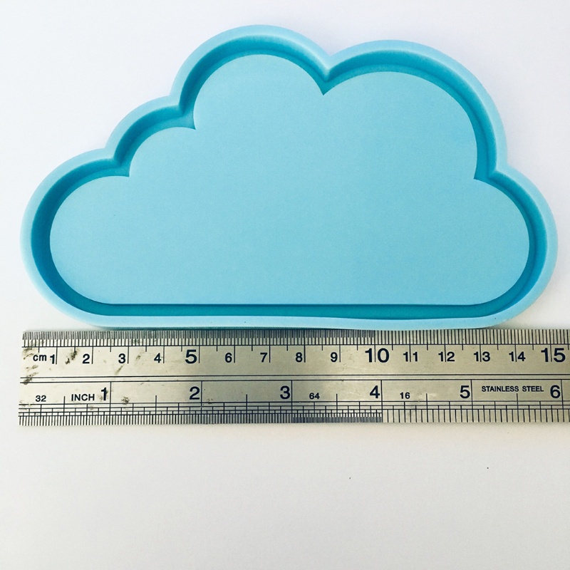 SIY  Cloud Resin Coaster Molds Cloud Silicone Mold Cloud Tray Epoxy Resin Mold Tools