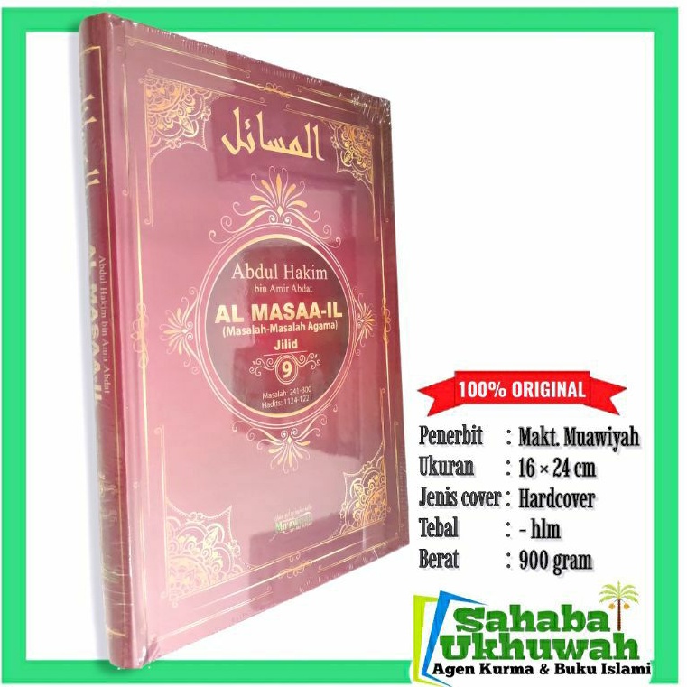Al masaail jilid 9 - al masail masalah masalah dalam agama