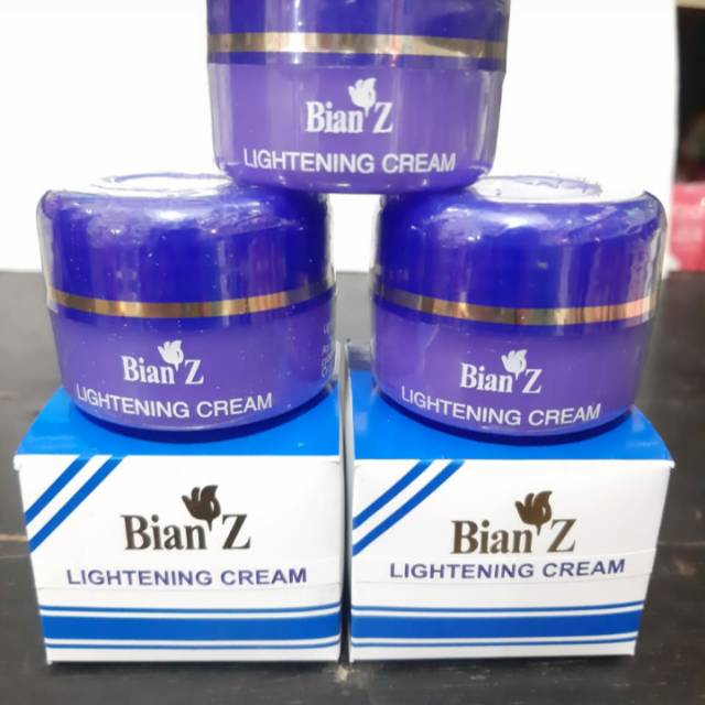 Bian'z Lightening Night Cream / Krim Malam Bian'z 12,5 Gr (Ukuran Kecil)