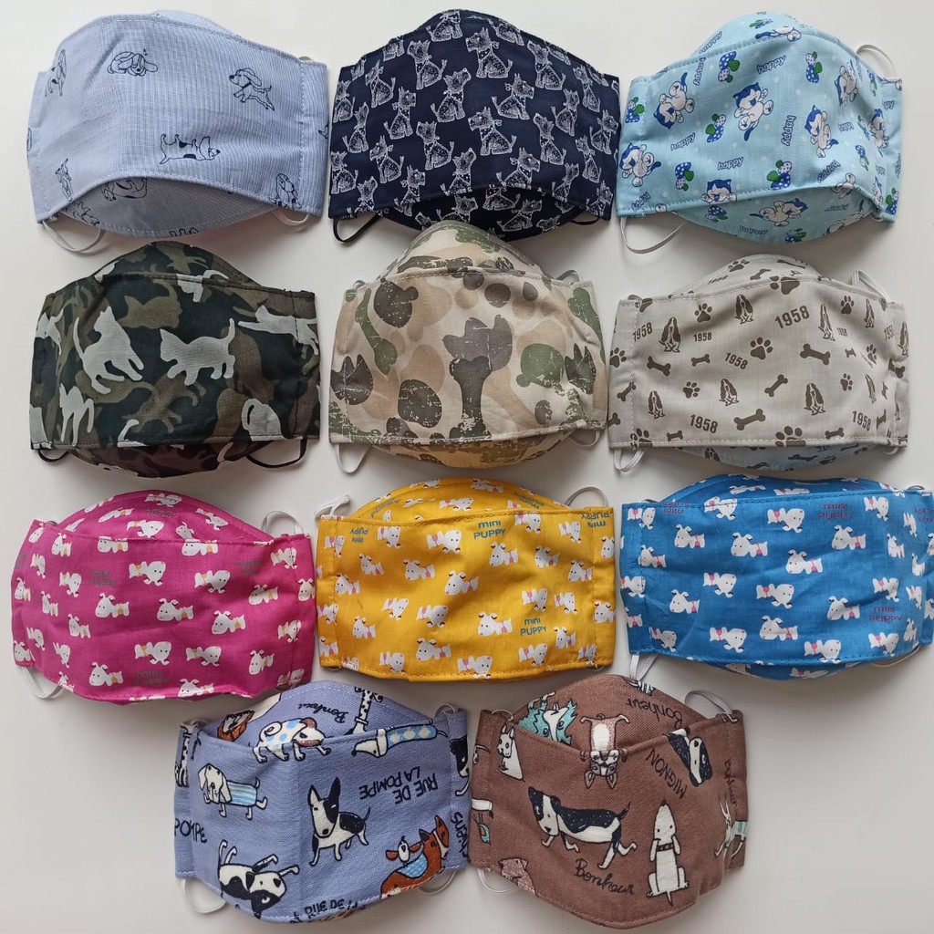 Masker Kain Anti Air Model Evo Simple Lucu Bahan Katun Masker Kain Anti Air Model Evo Simple Lucu Bahan Katun