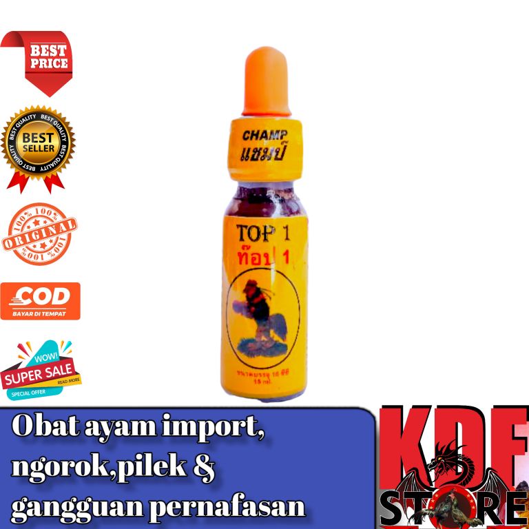 Obat Ayam TOP 1 Mengobati Ngorok Snot Pilek CRD - 15ml