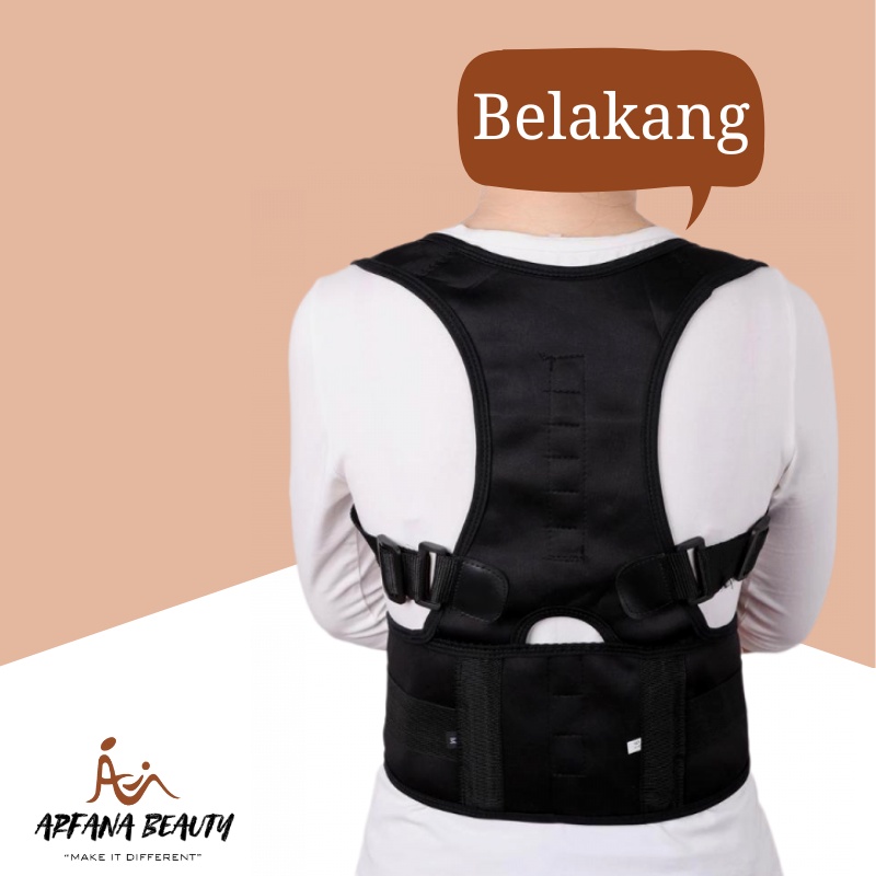 Alat Penyangga Punggung Magnetic Therapy Posture CORRECTOR BESAR Shoulder Back Support CHS-0610