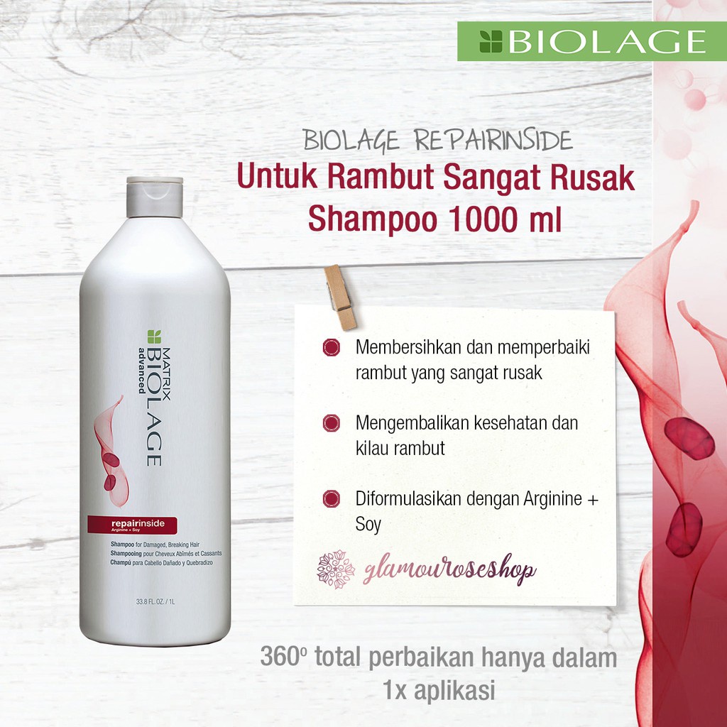 MATRIX BIOLAGE ADVANCED REPARING SHAMPOO 1LTR