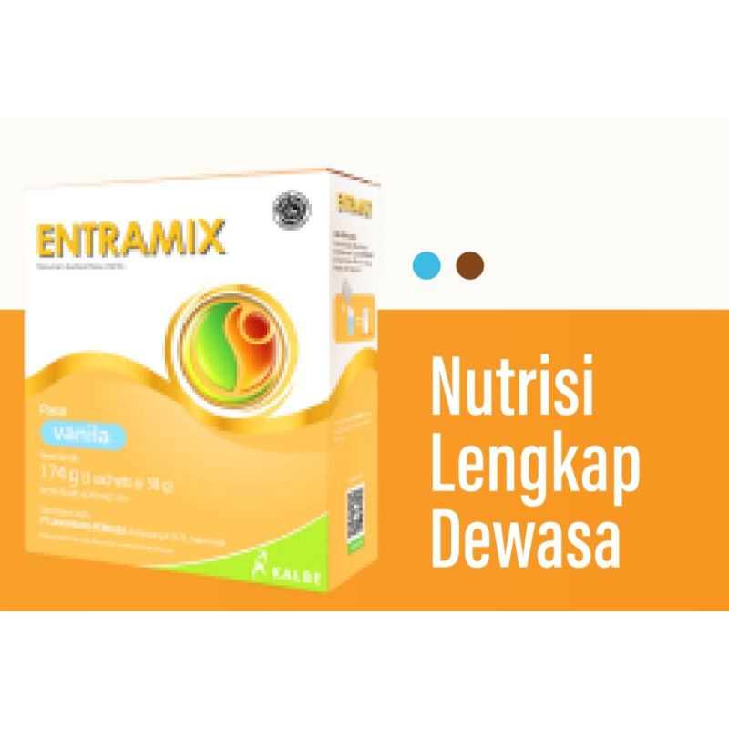 ENTRAMIX SUSU RASA VANILLA / COKLAT 174 GR