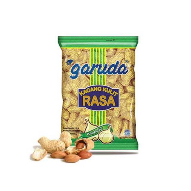 

Garuda Kacang Kulit Rasa Bawang 90gr