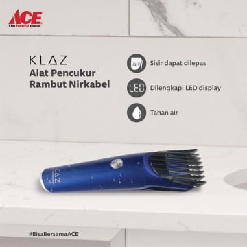 ACE Klaz Alat Pencukur Rambut - Biru