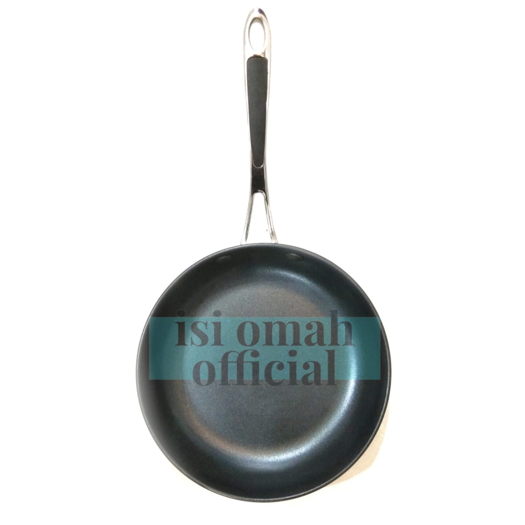 Tree Am Pm Maxim Wajan Teflon Anti Lengket Stainless Steel Frypan 20Cm Export Quality