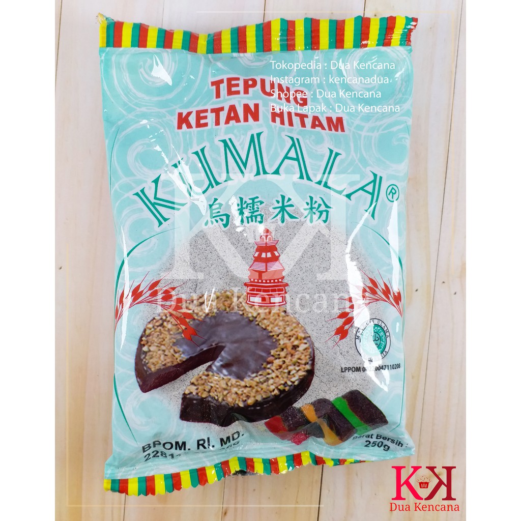 

Tepung Ketan Hitam Kumala 250 Gr