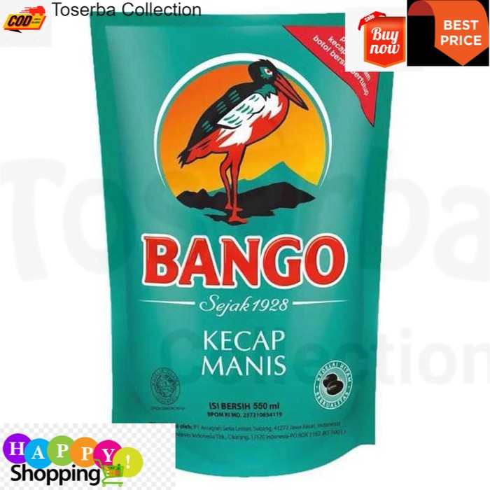 

Toserba Collection Kecap Manis Bango 520ml Bandung - Cimahi