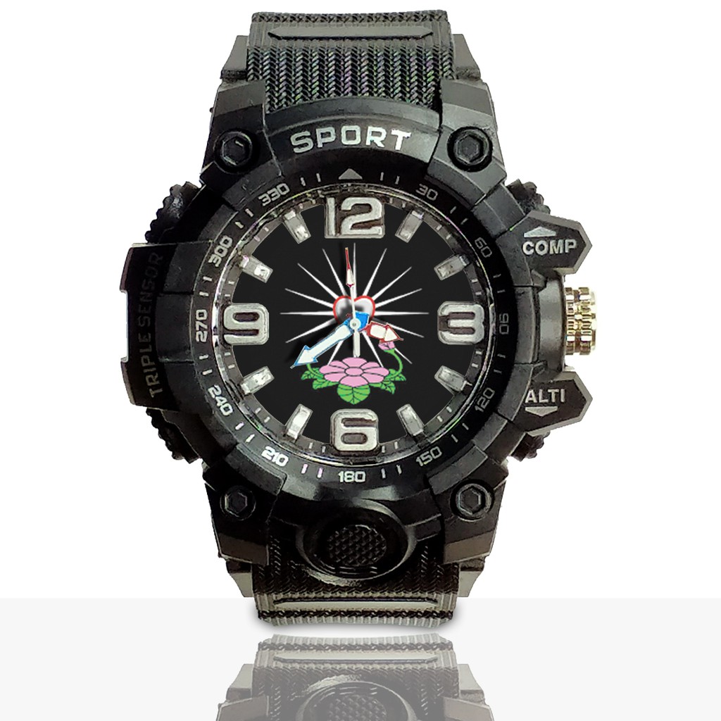 Jam Tangan Custom PSHT Ruber- Water Resistant