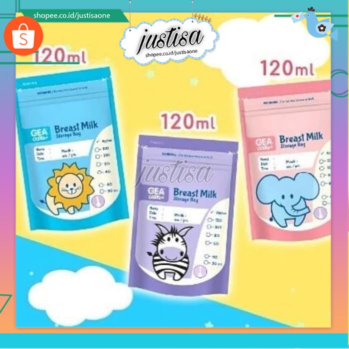 Promo !! SALE Kantong Asi Gea 120 ML Breast Milk Murah