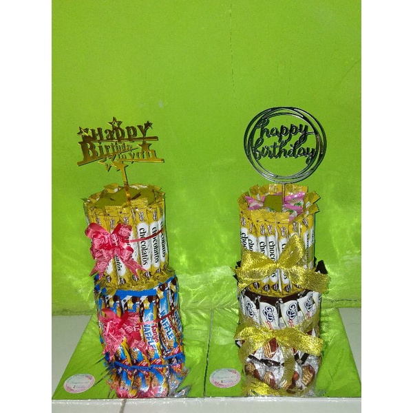 

Kue ultah snack tower/snack ultah anak/snack tower
