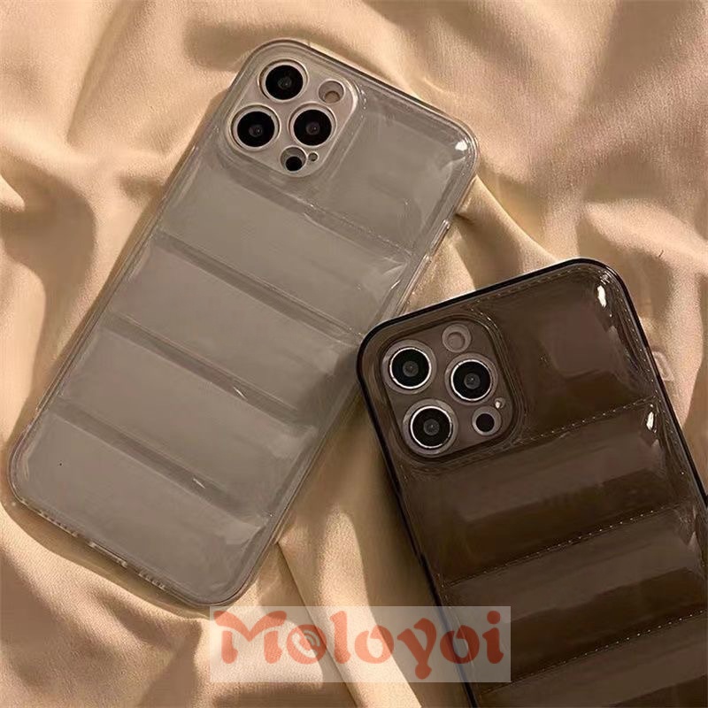 Soft Case Silikon TPU Transparan Tahan Banting Untuk iPhone 11 13 12 Pro MAX XR 7plus 8plus X XS MAX 7 8 Plus SE 2020