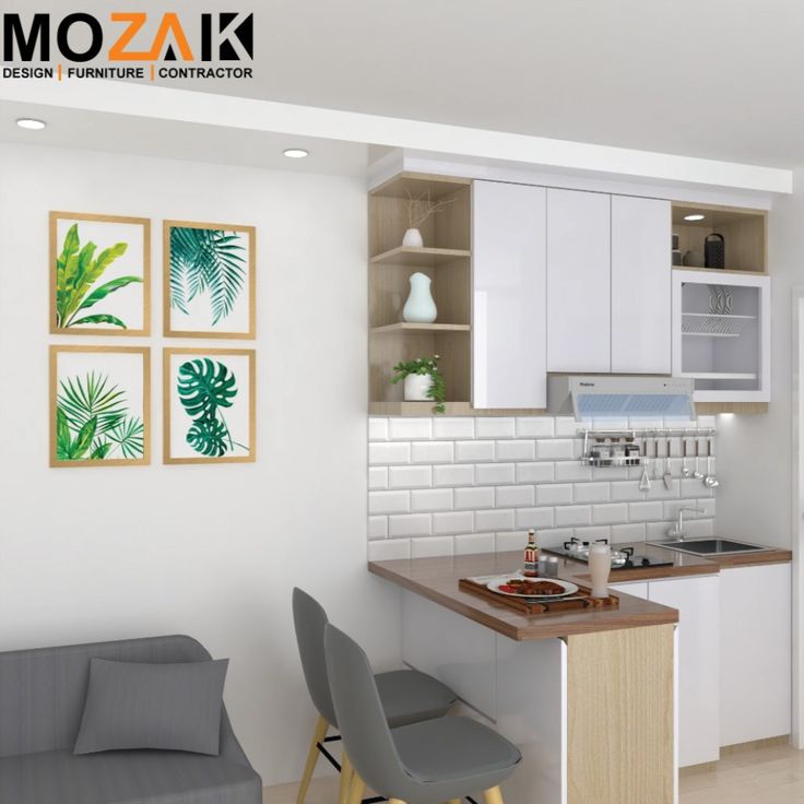 kitchen set atas bawah minimalis Jakarta Custom