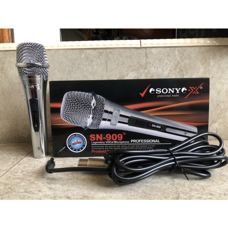 MIC KABEL SONY / MICROPHONE SN 909