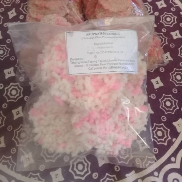 

Kerupuk Renggining matang