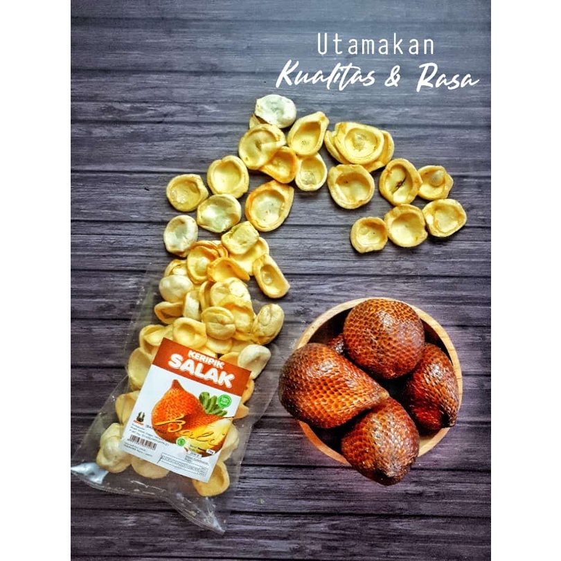 

KERIPIK SALAK (BERAT BERSIH 100 Gram Berat Volume 300 Gram)