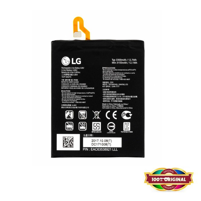 Original Battery for LG V35 - V35 Plus ThinQ - 3300mAh - Garansi 1 Bulan