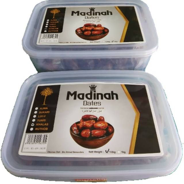 

Kurma khalas madinah toples