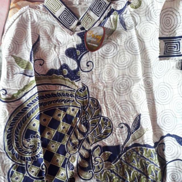 Atasan Batik Dolby Dolbi Dobby Doby Tenun Sutra Tulis Halus Katun Atbm Baron ,sarombit Atasan