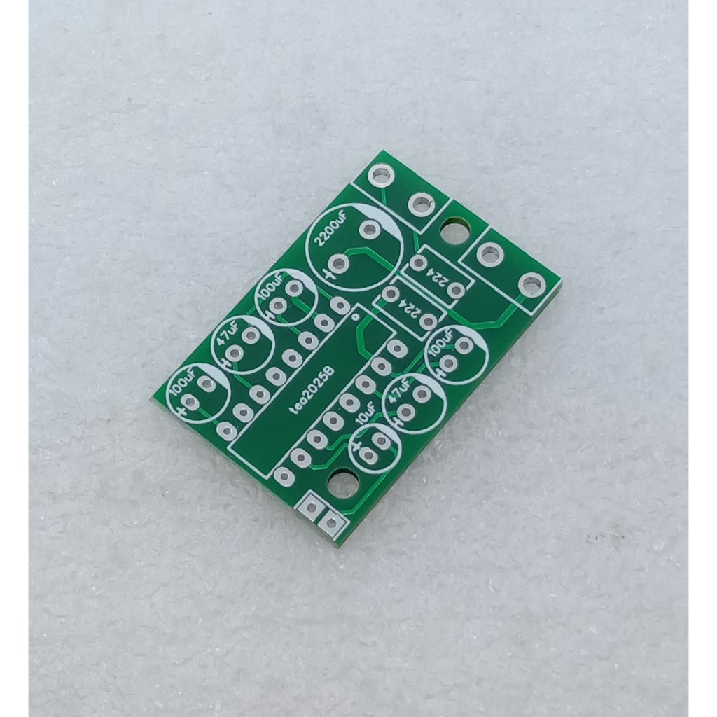 PCB TEA2025b Mono BTL 5 watt Power Amplifier