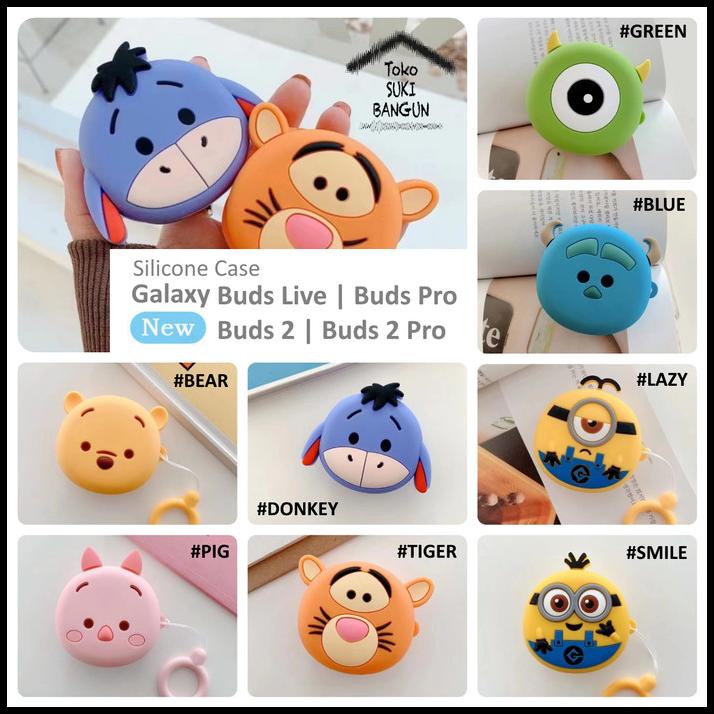 Casing Samsung Galaxy Buds 2 / Buds2 / Live / Pro Case Cartoon Blc-007