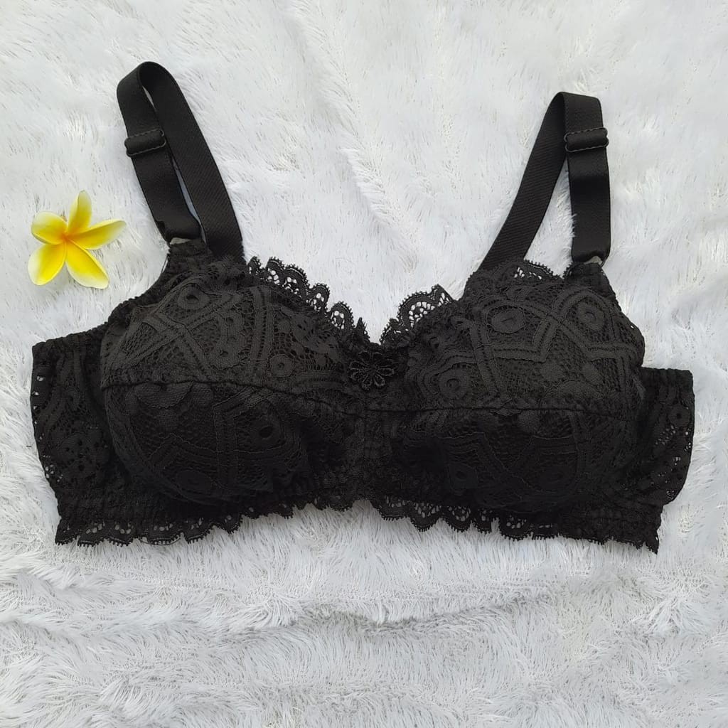 bh wanita bh bidadari bh tanpa busla tanpa kawat bh jumbo pbh full brukat bra jumbo