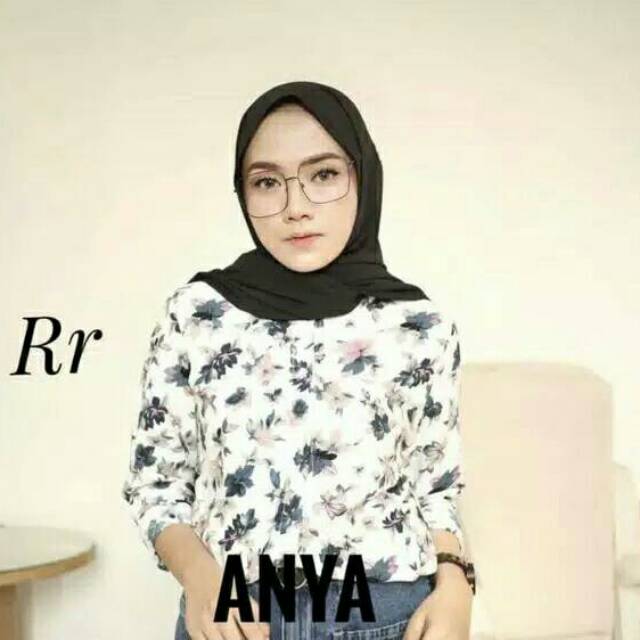 ANYA BLOUSE | KEMEJA MOTIF | KEMEJA MONALISA ( 1KG isi 7pcs )