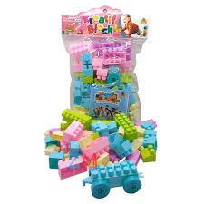MAINAN ANAK LEGO BLOCK BESAR ISI 85 PCS EDUKASI