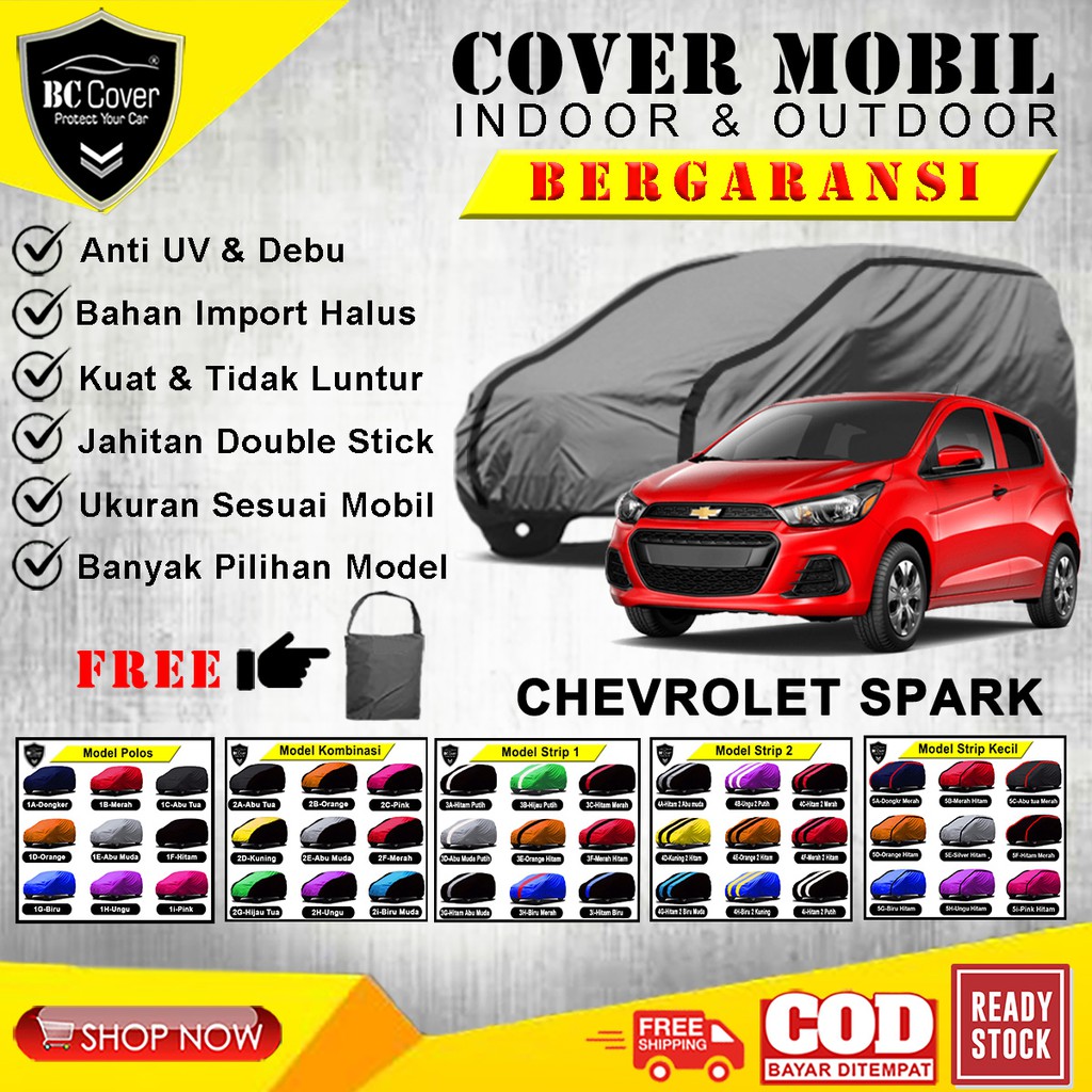 Body Cover Mobil Chevrolet Spark Sarung Mobil Spark / Selimut Mantel Pelindung Jas Mantol Kerudung Tutup Penutup Mobil Chevrolet Spark Outdoor