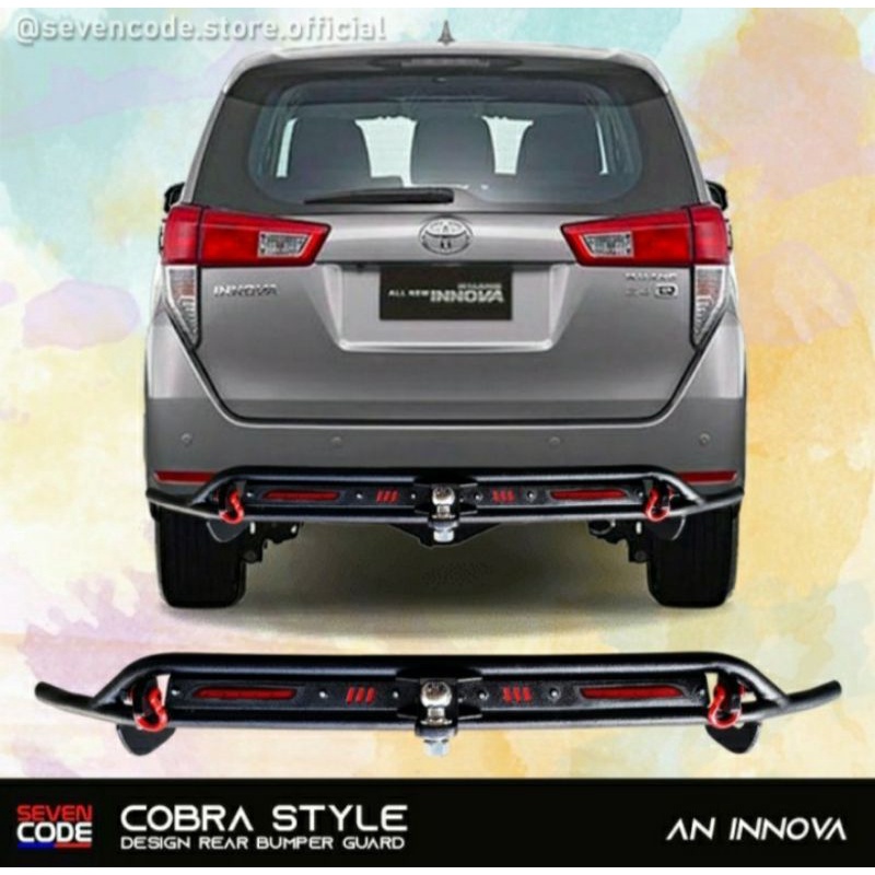 Towing Bemper Guard Belakang All New Innova Reborn Cobra Sevencode