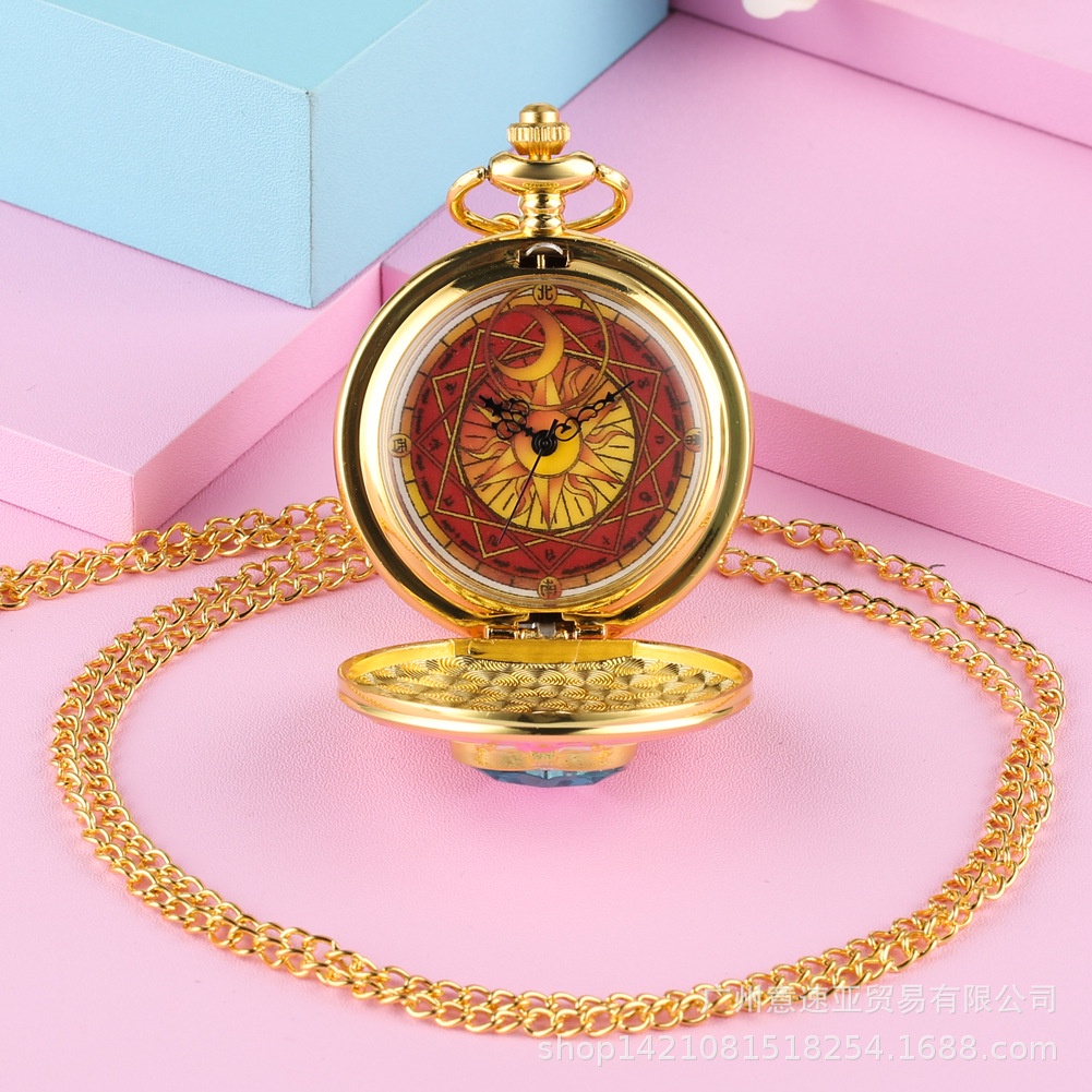 CLPW cardcaptor sakura pocket watch jam saku magical girl mahou shoujo