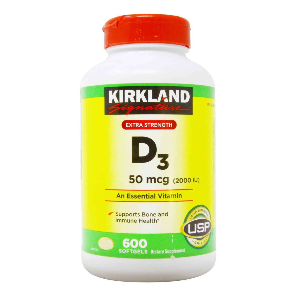 Kirkland Vitamin D3 2000 IU