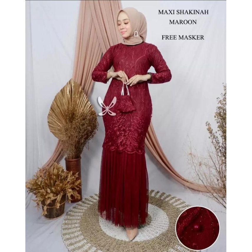 O2 fashion / Maxi Shakinah Duyung / bisa cod