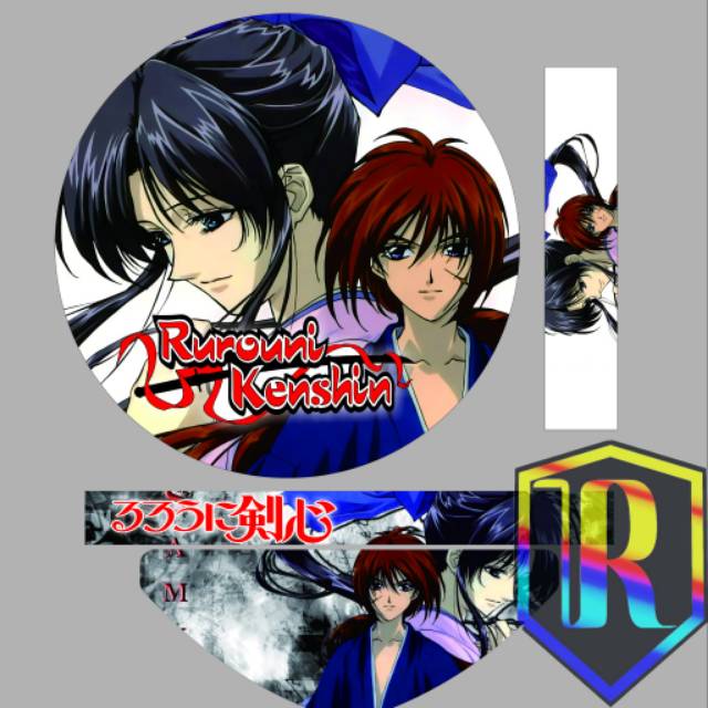 stiker tebok lovebird sticker decal rurouni kenshin samurai x