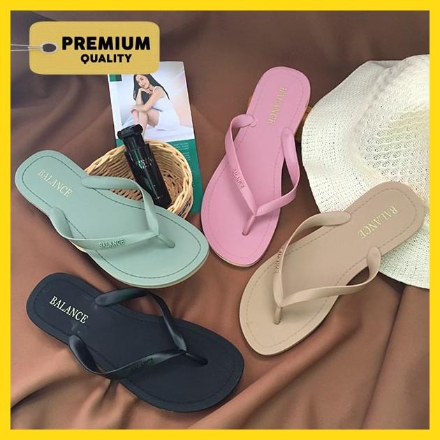[Premium] Sandal Wanita Jepit Balance 8839 Sandal Jepit Polos Wanita