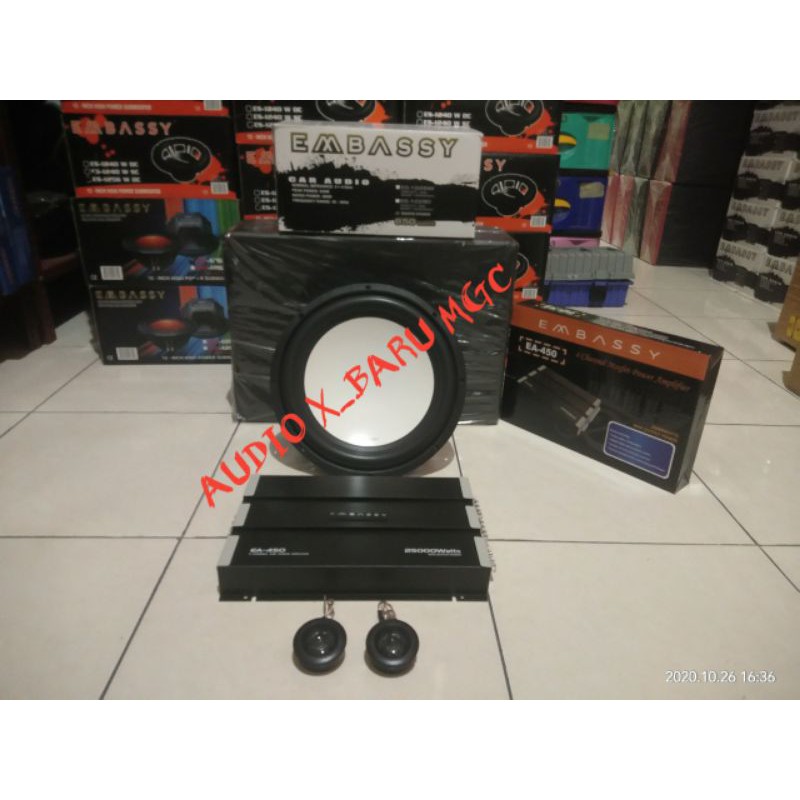 paket audio embassy bass mantap